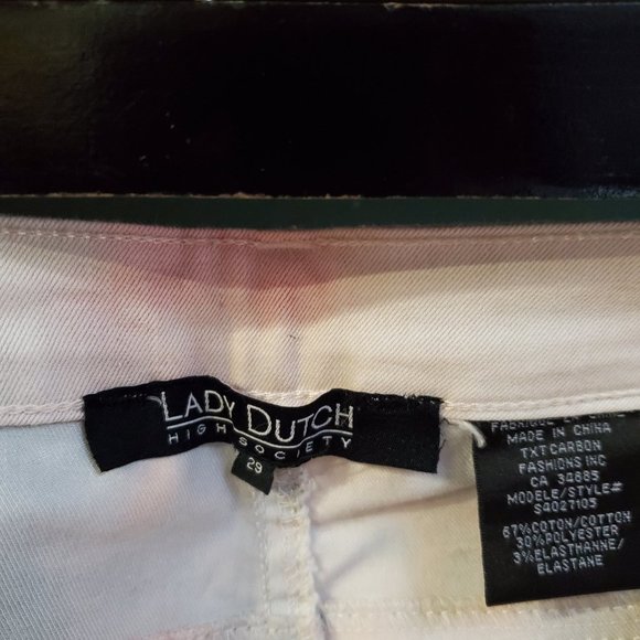 Lady Dutch High Society | Tye Dye Wash Denim Style Skinny Jeans - Picture 5 of 5